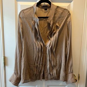 Theory SIZE L beige blouse